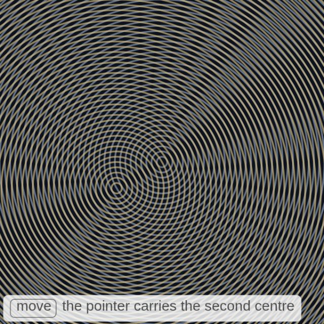 Moiré Rings
